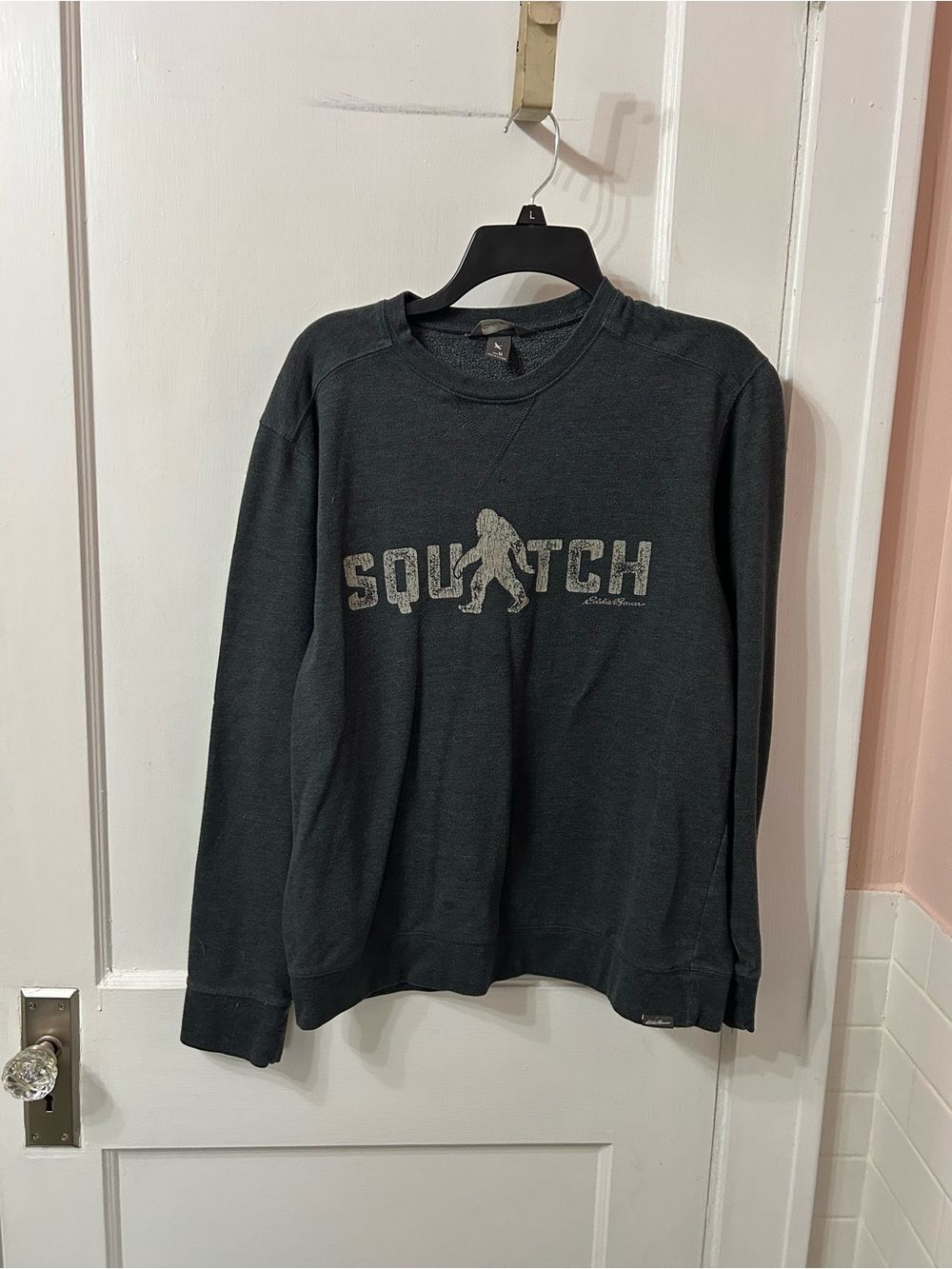 Eddie Bauer Charcoal Crewneck Sweatshirt